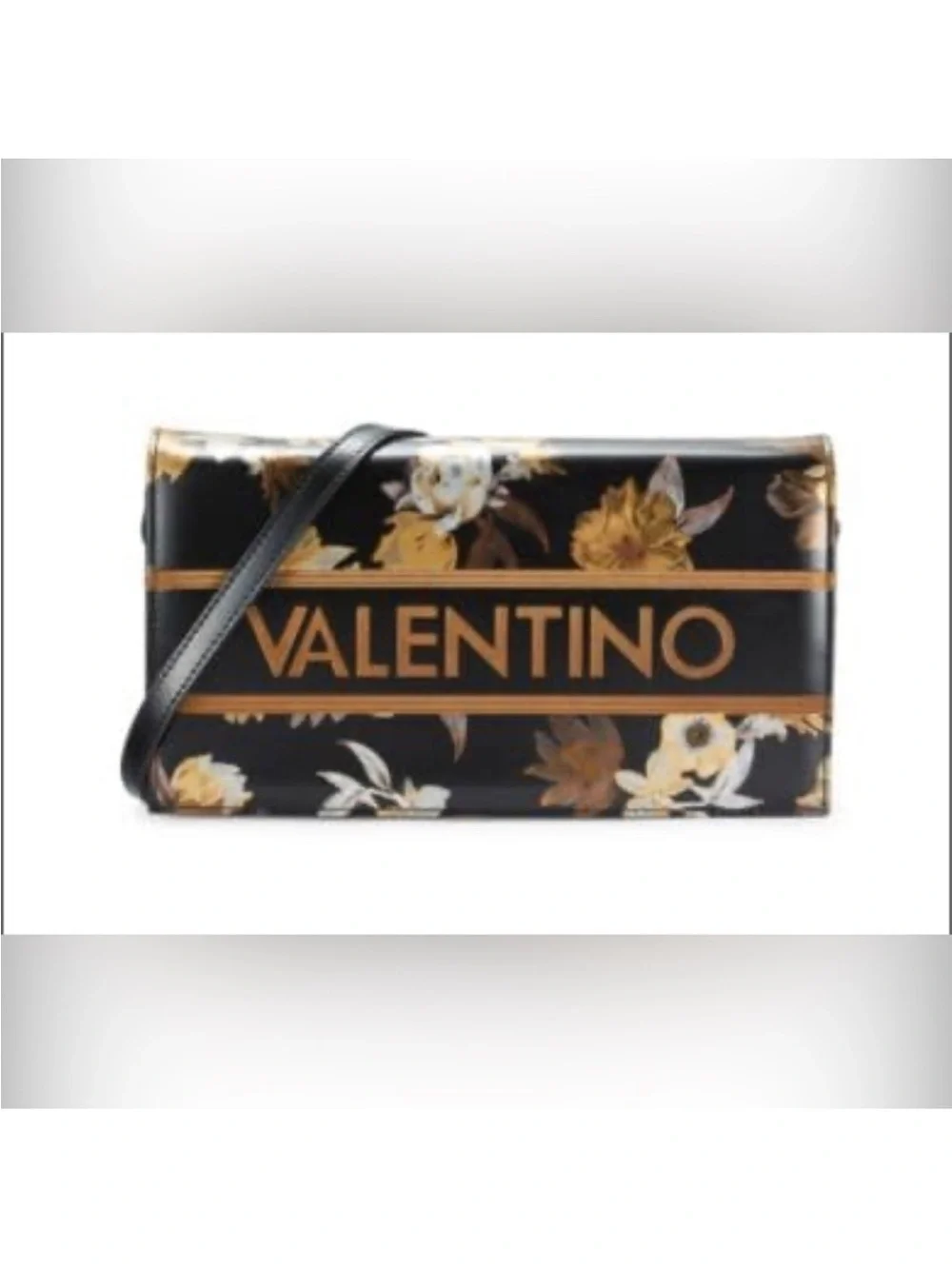 Valentino Floral Logo-Adorned Shoulder Bag